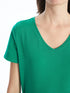 LC Waikiki V-Neck Women's T-Shirt